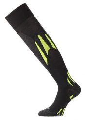 Skarpety narciarskie uniseks Lasting SWW 981 Merino 80%. Czarne skarpety damskie LASTING, bez wzorów, z dzianiny. Za 129.90 zł.