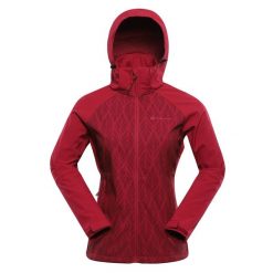Kurtka softshell damska Alpine Pro Hoora. Czerwone kurtki damskie Alpine Pro, s, bez wzorów, z softshellu, bez kaptura. Za 369.00 zł.