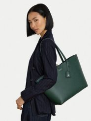 LAUREN RALPH LAUREN Torebka 431795329084 Zielony. Zielone torebki do ręki damskie Lauren Ralph Lauren, bez wzorów, ze skóry, bez dodatków. Za 989.99 zł.