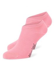 Marie Lund skarpetki do trampek w 2-paku Kobiety różowy, ONE SIZE. Czerwone skarpety damskie Marie Lund, bez wzorów. Za 29.95 zł.