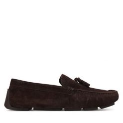 Mokasyny Calvin Klein. Brązowe mokasyny męskie Calvin Klein. Za 649.99 zł.