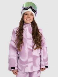 4F Kurtka snowboardowa membrana 8000 dziewczęca - multikolor 140 (9-10 lat). Brązowe kurtki i płaszcze dla dziewczynek 4f, na zimę, bez wzorów, z materiału, bez kaptura. Za 399.99 zł.