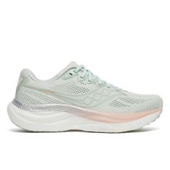 Buty do biegania Saucony Ride 19 Zielone. Zielone obuwie sportowe damskie Saucony, bez wzorów, z materiału, do biegania. Za 690.25 zł.