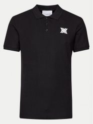 Richmond X Polo Novak UMP24010PO Czarny Regular Fit. Czarne koszulki polo męskie Richmond X, m, bez wzorów, z bawełny, bez ramiączek. Za 269.99 zł.