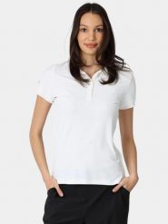 Koszulka Polo Damska Helly Hansen W Crewline. Białe koszulki sportowe damskie Helly Hansen, l, bez wzorów, z poliamidu, bez kołnierzyka, bez ramiączek, żeglarskie. Za 299.00 zł.