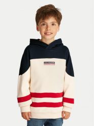 Tommy Hilfiger Bluza Monotype KB0KB09584 Beżowy Relaxed Fit. Brązowe bluzy dla chłopców Tommy Hilfiger, bez wzorów, z bawełny, bez ramiączek, bez kaptura. Za 239.99 zł.