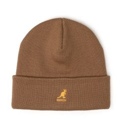 Czapka Kangol. Brązowe czapki i kapelusze męskie Kangol, na zimę, bez wzorów. Za 239.99 zł.