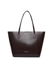 Nine West Torebka CEO-GENTLE GLAM-LDA9920 Brązowy. Brązowe torebki do ręki damskie Nine West, bez wzorów, ze skóry, bez dodatków. Za 279.99 zł.