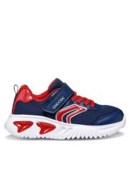 Geox Sneakersy J Assister J45DZC 014CE C0735 M Granatowy. Niebieskie trampki i tenisówki chłopięce Geox, bez wzorów, z materiału, bez zapięcia. Za 139.99 zł.