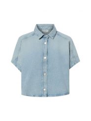 Marc O'Polo Denim bluzka dżinsowa Kobiety Bawełna (100%) niebieski, M. Niebieskie bluzki damskie Marc O'Polo DENIM, m, bez wzorów, z bawełny, bez kołnierzyka, bez ramiączek. Za 329.95 zł.
