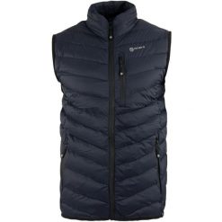 Męska pikowana kamizelka zimowa McKees Valley Blue M. Niebieskie kurtki męskie MCKEEVER, na zimę, m, bez wzorów, z puchu, eleganckie, bez kaptura. Za 221.81 zł.