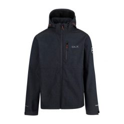 Męska Kurtka Soft Shell Justin DLX Marl. Czerwone kurtki sportowe męskie Trespass, m, bez wzorów, z softshellu, trekkingowe. Za 394.99 zł.