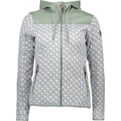 Kurtka polarowa w kolorze szaro-jasnozielonym. Szare bluzy damskie CMP Women, s, bez wzorów, z dzianiny, bez kaptura. W wyprzedaży za 193.95 zł.