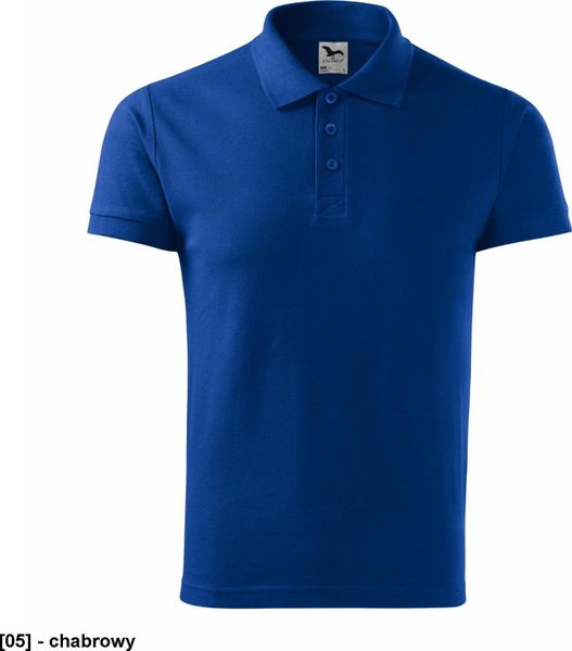 MALFINI Cotton 212 - ADLER - Koszulka polo męska, 170 g/m, - chabrowy M. Niebieskie koszulki polo męskie Malfini, m, bez wzorów, bez ramiączek. Za 36.58 zł.