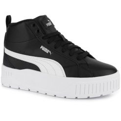 Buty sportowe sneakersy damskie wysokie na platformie PUMA KARMEN II MID 397459-. Białe obuwie sportowe damskie Puma, bez wzorów. Za 209.00 zł.