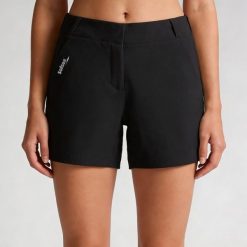 Damskie spodenki trekkingowe Active w kolorze beżowym. Brązowe szorty sportowe damskie Softee, s, bez wzorów, z elastanu, sportowe, outdoorowe. Za 143.50 zł.