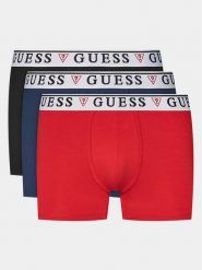 Guess Komplet 3 par bokserek Brian U97G01 KCD31 Kolorowy. Bokserki męskie Guess, l, z aplikacjami, z bawełny. Za 159.99 zł.