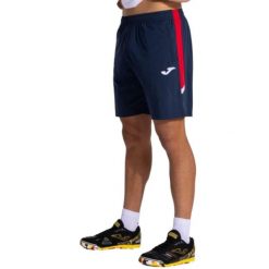 Krótki Chłopak Joma Montreal II niebieski. Czerwone szorty dla chłopców Joma, na lato, bez wzorów, z materiału, sportowe. Za 110.30 zł.