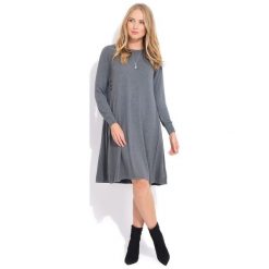 Fille Du Couturier Sukienka Damska Suzie 44 Szary. Szare sukienki damskie Fille Du Couturier, eleganckie, z długim rękawem. W wyprzedaży za 299.00 zł.