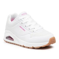 Buty na co dzień damskie SKECHERS UNO STAND ON AIR eko skóra. Obuwie sportowe damskie Skechers, bez wzorów, ze skóry, trekkingowe, Skechers Sport. Za 226.00 zł.