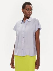 Tamaris Apparel Koszula Almada TAW0517 Fioletowy Regular Fit. Fioletowe bluzki damskie Tamaris Apparel, bez wzorów, z wiskozy, bez kołnierzyka, bez ramiączek. Za 159.99 zł.