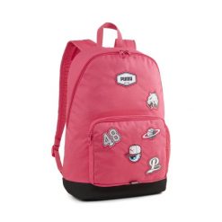 Plecak z naszywkami PUMA PUMA Garnet Rose Pink. Czerwone torby i plecaki dziecięce Puma, z materiału. Za 97.99 zł.