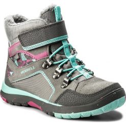 Śniegowce MERRELL - Moab Polar Wtrpf MC57100 Gry. Buty zimowe dziewczęce marki Merrell. W wyprzedaży za 189.00 zł.