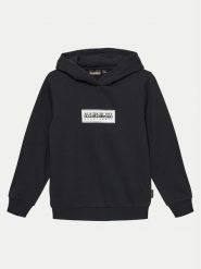 Napapijri Bluza B-Chamois NP0A4HY4 M Czarny Regular Fit. Czarne bluzy dla chłopców Napapijri, bez wzorów, z bawełny, bez ramiączek, bez kaptura. Za 209.99 zł.
