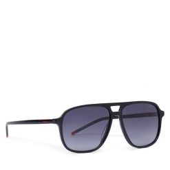 Okulary przeciwsłoneczne HUGO. Czarne okulary przeciwsłoneczne męskie Hugo. Za 689.99 zł.