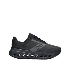 Buty do biegania On Running Cloudsurfer Next Noir/Eclipse. Czarne obuwie sportowe damskie On Running, bez wzorów, z materiału, do biegania. Za 811.70 zł.