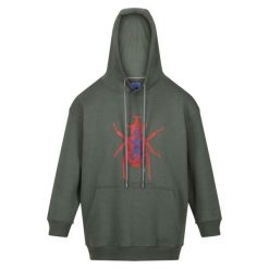 Bluza z kapturem Regatta Christian Lacroix Miramas. Czarne bluzy męskie Regatta, m, z aplikacjami, z bawełny, z kapturem. Za 183.99 zł.