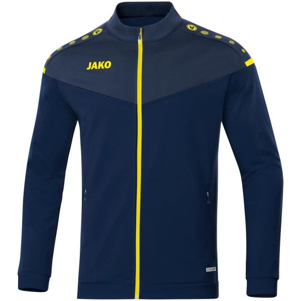 Kurtka Jako polyester Champ 2.0. Niebieskie kurtki męskie Jako, bez wzorów, na fitness i siłownię. Za 160.00 zł.