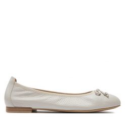 Baleriny Caprice. Baleriny damskie Caprice, bez wzorów, bez obcasa. Za 219.99 zł.