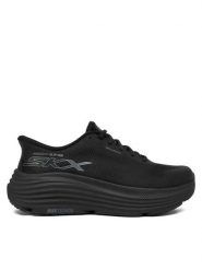 Skechers Buty do biegania Max Cushioning Endeavour 129473/BBK Czarny. Czarne obuwie sportowe damskie Skechers, bez wzorów, z materiału, do biegania. Za 379.99 zł.