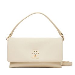 Torebka Tommy Hilfiger. Brązowe torebki do ręki damskie Tommy Hilfiger, bez wzorów, klasyczne, bez dodatków. Za 469.99 zł.