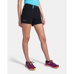Damskie szorty outdoorowe Kilpi BREE-W. Czarne szorty damskie Kilpi, bez wzorów, z materiału. Za 138.03 zł.