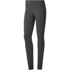 Legginsy damskie Reebok Lux Tight, szare, high-waist, długi krój. Szare legginsy sportowe damskie Reebok, bez wzorów, z elastanu, z podwyższonym stanem, długie, na fitness i siłownię. Za 157.99 zł.