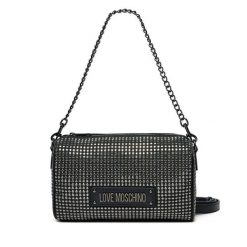 Torebka LOVE MOSCHINO. Czarne torebki do ręki damskie Love Moschino, bez wzorów, klasyczne, bez dodatków. Za 619.99 zł.