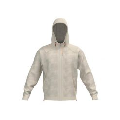 Bluza z kapturem Under Armour RUSH. Brązowe bluzy męskie Under Armour, l, bez wzorów, z materiału, z kapturem, na fitness i siłownię. Za 474.55 zł.