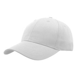 Czapka Baseballowa Zoom Sports 6panelowa. Białe czapki i kapelusze damskie ATLANTIS, bez wzorów. Za 38.99 zł.