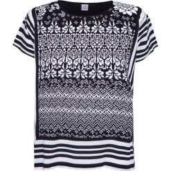 Top DEHA EXPRESSION. Czarne t-shirty damskie Deha, bez wzorów, z dzianiny, bez kołnierzyka. W wyprzedaży za 99.00 zł.