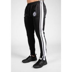 Spodnie fitness męskie Gorilla Wear Stratford Track Pants. Czarne spodnie sportowe męskie GORILLA WEAR, m, bez wzorów, z dresówki, na fitness i siłownię. Za 253.65 zł.