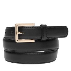 Pasek Damski Jenny Fairy. Czarne paski damskie Jenny Fairy, bez wzorów. Za 39.99 zł.