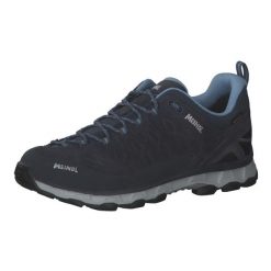 Buty trekkingowe damskie MEINDL Lite Trail Lady GTX, z membraną Gore-Tex. Niebieskie obuwie sportowe damskie Meindl, bez wzorów, z gore-texu, trekkingowe. W wyprzedaży za 843.20 zł.