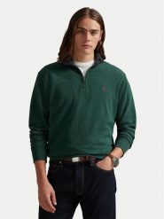 Polo Ralph Lauren Bluza 710812963074 Zielony ciemny Regular Fit. Zielone bluzy męskie Polo Ralph Lauren, l, bez wzorów, z bawełny, bez kaptura. Za 819.99 zł.