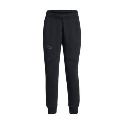 Spodnie Joggery Under Armour Unstoppable Flc Damskie. Czarne spodnie sportowe damskie Under Armour, m, bez wzorów, z bawełny, do biegania. Za 547.00 zł.