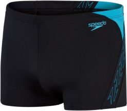 Speedo Speedo bokserki męskie HYPERBOOM SPL ASHT AM BLACK/BOLT 8-00302015147 D2. Czarne bokserki męskie Speedo, m, bez wzorów. Za 97.02 zł.
