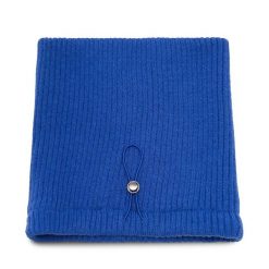 Komin Sprandi. Niebieskie szaliki męskie Sprandi, bez wzorów. Za 49.99 zł.