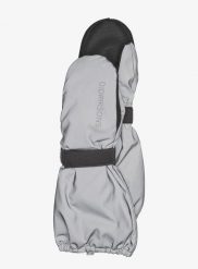 Rękawiczki dziecięce Didriksons Biggles Reflective Mitten. Szare rękawiczki dziecięce Didriksons, bez wzorów, z syntetyku. Za 149.99 zł.