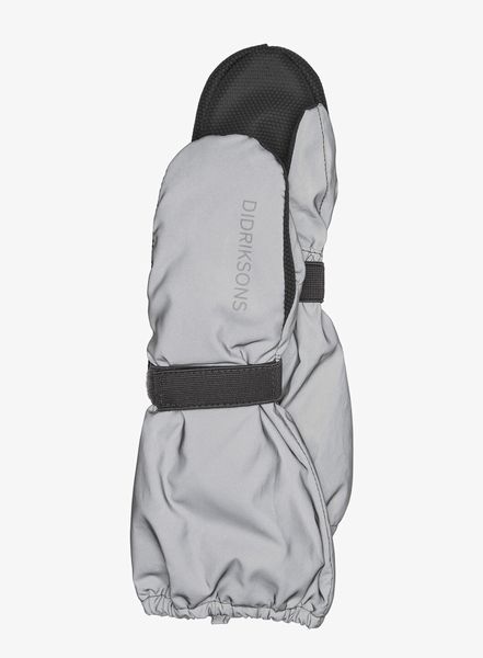 Rękawiczki dziecięce Didriksons Biggles Reflective Mitten. Szare rękawiczki dziecięce Didriksons, bez wzorów, z syntetyku. Za 149.99 zł.